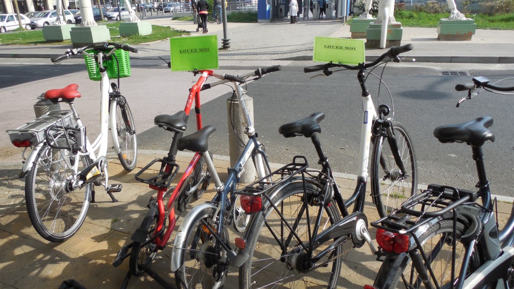 Vélo Solidaire a inauguré une troisième station de vélo service, à la gare RER de Cergy-le-Haut