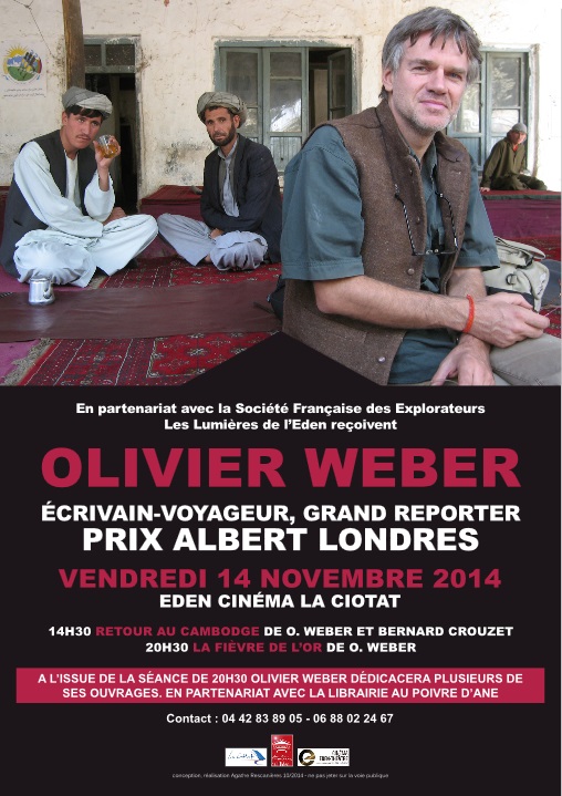 Olivier Wber, réalisateur de Retour au Cambodge; et La Fièvre de l'Or